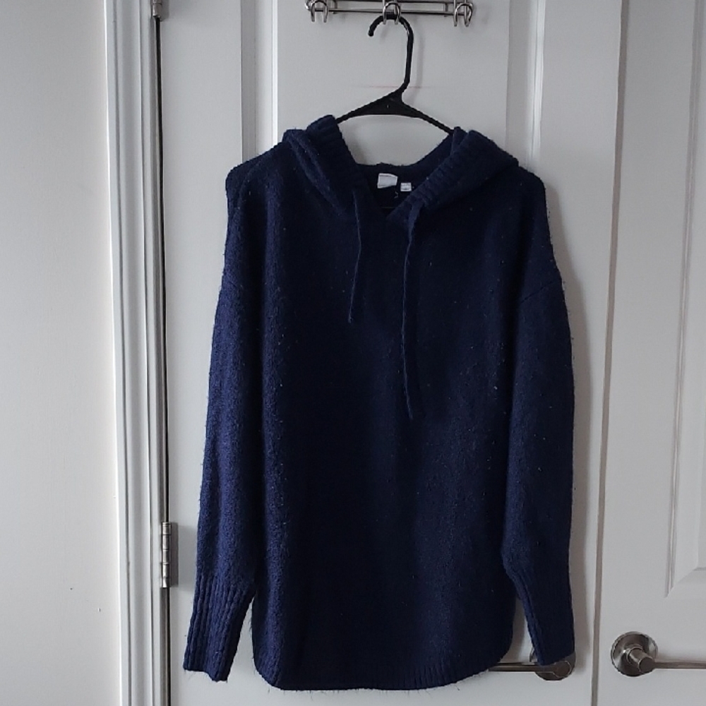GAP Maternity Deep Blue Knit Sweater Large